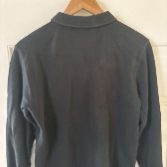 Polo Ralph Lauren Men Sweater Large 16/18 Blue 1/4 Zip Pullover Pony Logo Preppy - Picture 9 of 11